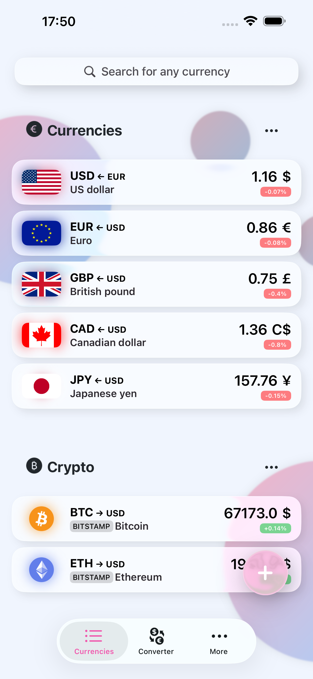 Smart Currency Converter App Screenshot 1